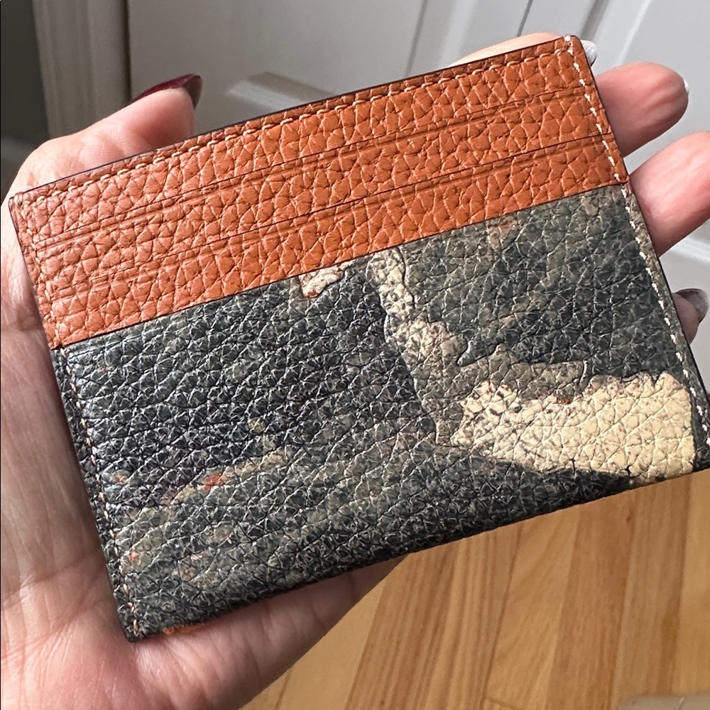 Coach X Mint & Serf Collection Card Holder Rare - Picture 6 of 10